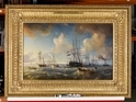graphics\mmr\P1180_EvS_124_167.jpg; P1180; Koning Willem II bezoekt het eskader te Vlissingen op 14 juli 1843; schilderij